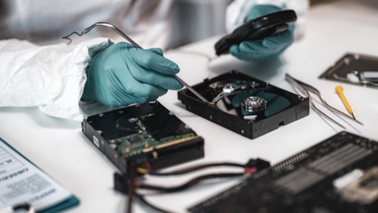 forensic data recovery service process