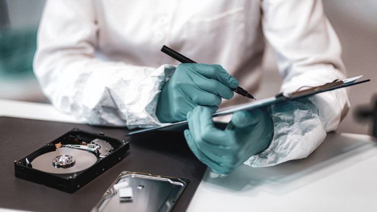 forensic data recovery strict checklist