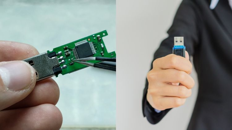 usb flash drive data recovery during service and after service